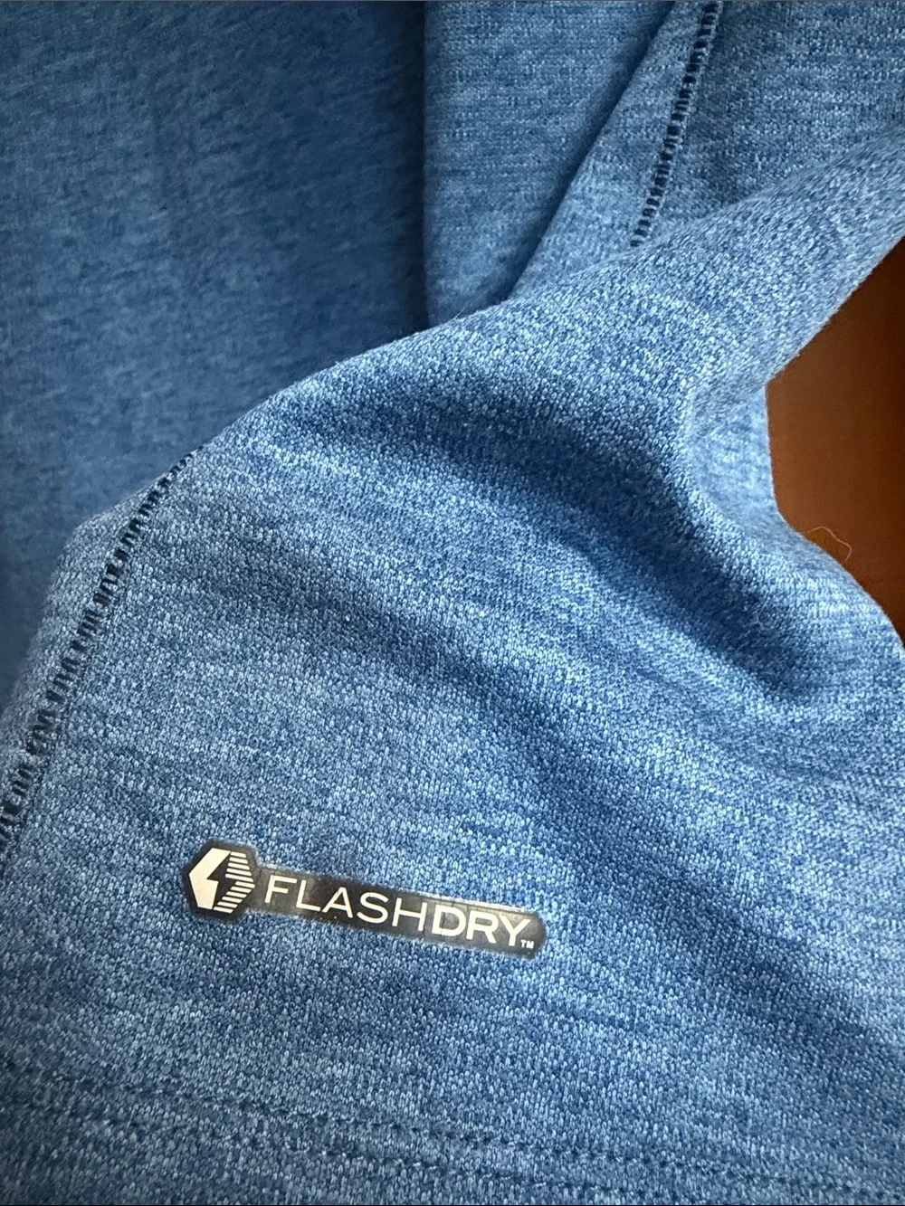 The North Face FlashDry Quarter Zip Pullover Mens Medium Blue